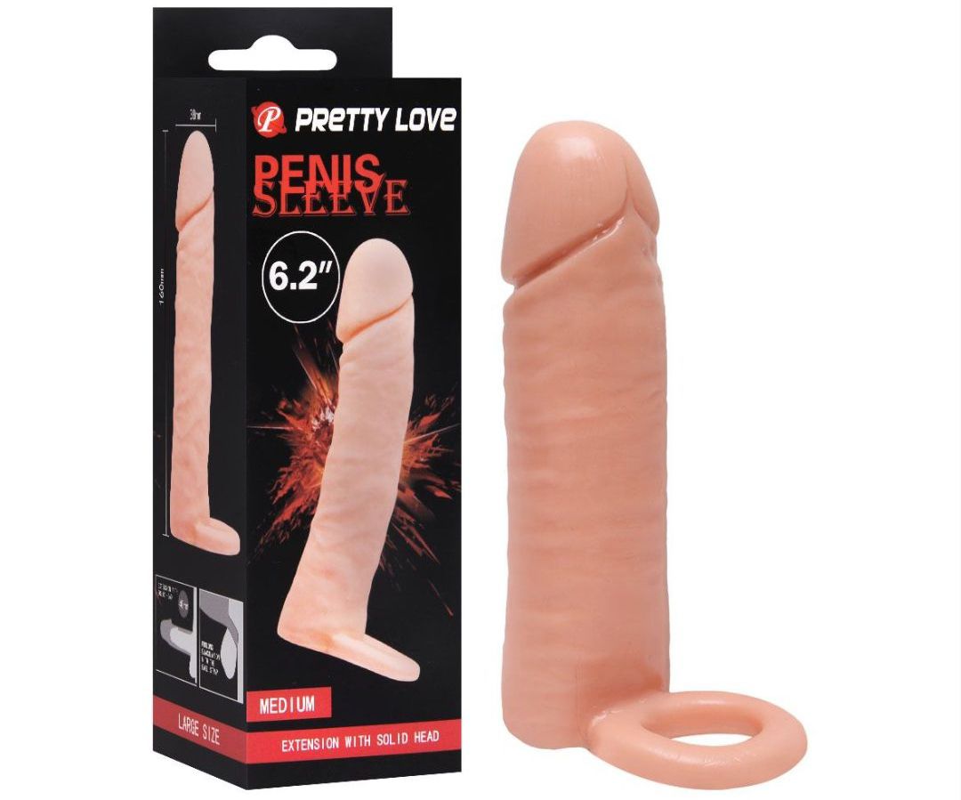 Capa peniana com anel escrotal 16 x 4 cm